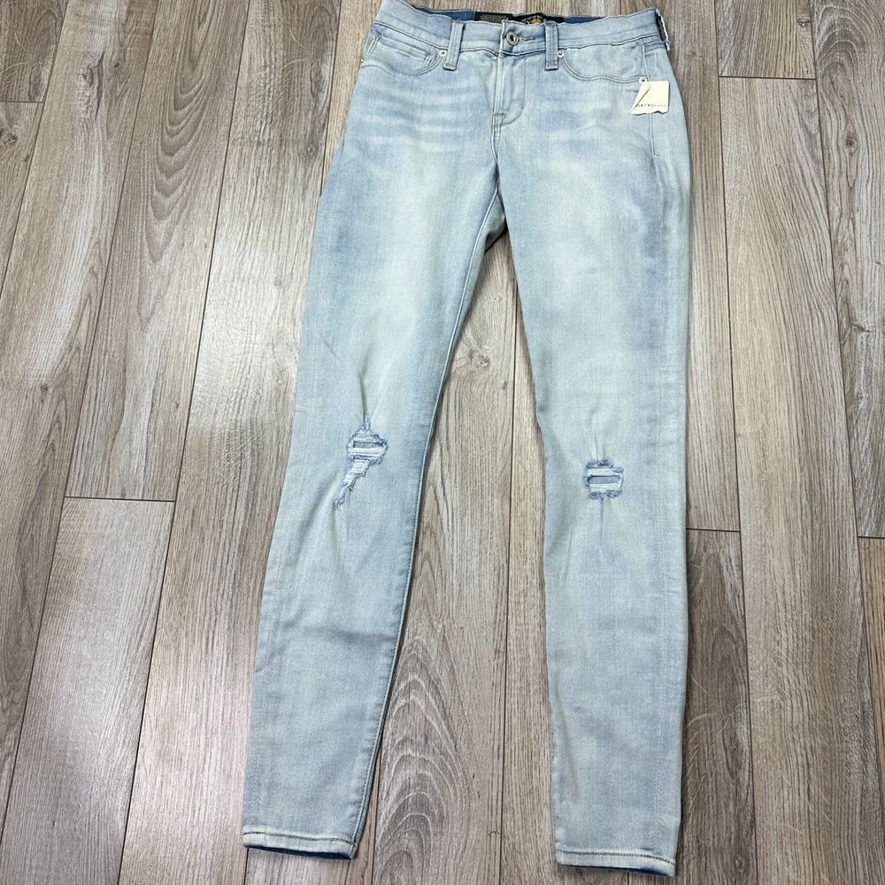Lucky brand Brooke‎ Legging Jeans 0/25 medium wash blue stretch denim NWD*